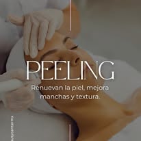 Peeling facial en cabina